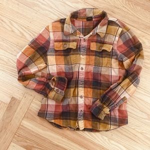 Patagonia Plaid Button Down Flannel Shirt Sz S
